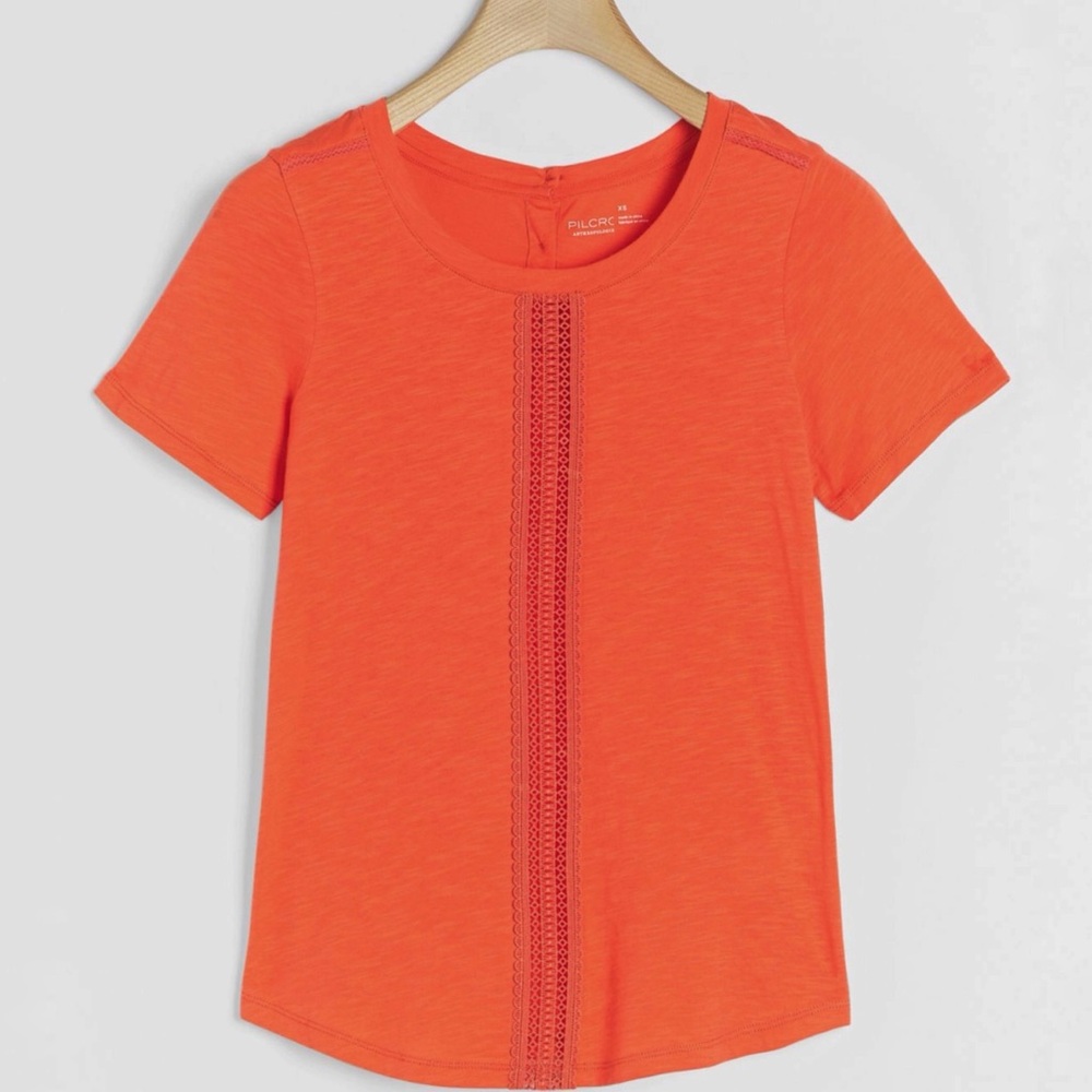 HTF Anthropologie Pilcro Callen Lace Top
